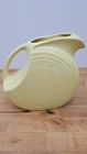 Fiestaware Large Disk Pitcher Pale Yellow Fiesta  7 1/4" Tall Made in USA