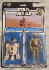 3 Disney Park Star Wars droid factoryR2-D2 & C-3po 40th Anniversary Collection