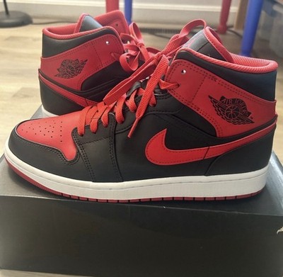Jordan Air Jordan 1 Mid Alternate Bred Black/Red/White DQ8426-060 2022