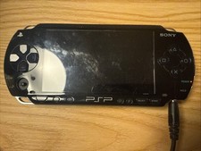 Sony Playstation PSP 1001 Black Handheld System Console For Parts Only