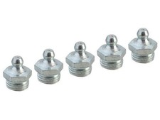 Image of Faithfull Grease Nipple Straight 1/4In Bsp (Pack 5) FAIGGN14BSP