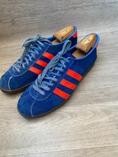Vintage 80's adidas dublin suede low-top sneakers , Made in Romania sz8.5