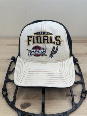 2007 NBA Finals Spurs vs. Cavaliers Adidas Adjustable Hat LeBron James 1st Final