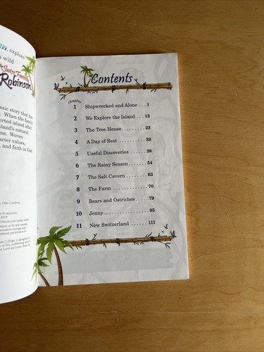Abeka THE SWISS FAMILY ROBINSON 3j Reader 3rd Gr homeschooling - Picture 3 of 3