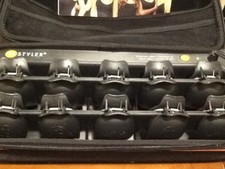 TopStyler by Instyler Heated Ceramic Styling Shells Hair Curlers with Case