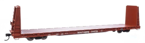 Spur H0 - Walthers Güterwagen 68' Bulkhead Flatcar Southern Railway - 50610 NEU | Zustand: Neu