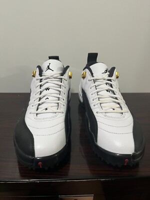 Air Jordan 12 Golf ホワイト/レッド/ブラック Nike Air Jordan 12 Low Golf Taxi White Black Gold DH4120-100