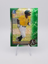 2022 Bowman Chrome Green Shimmer Prospects #BCP-94 Pedro Pineda /99
