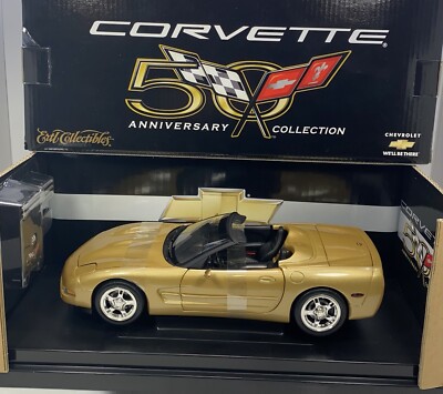American Muscle/Ertl. 1/18 Scale 1998 CHEVY CORVETTE “AZTEC GOLD