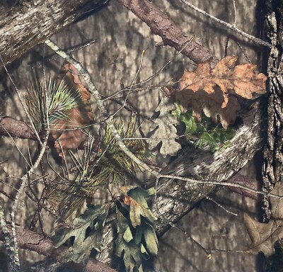 MOSSY OAK BREAK UP COUNTRY 1200D COATED CORDURA DWR FABRIC BY 1/2(0.5) YARD 60''W