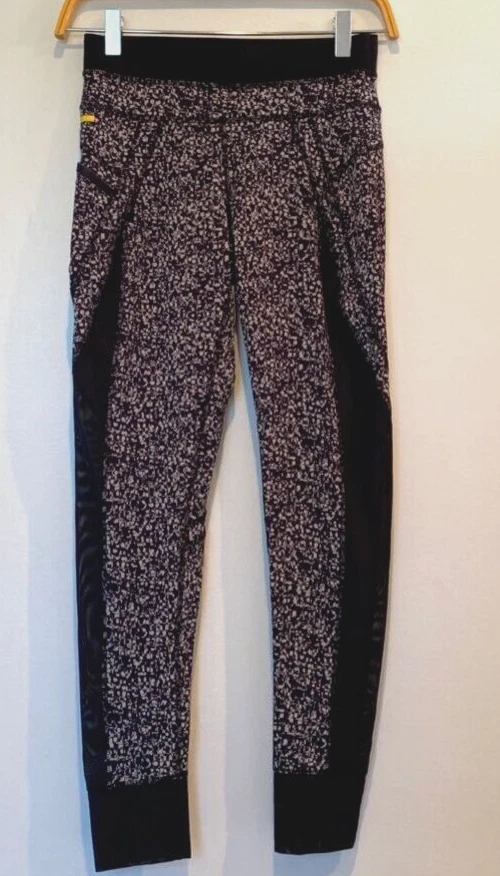 lole jogger abstract mesh stretch wicking leggings