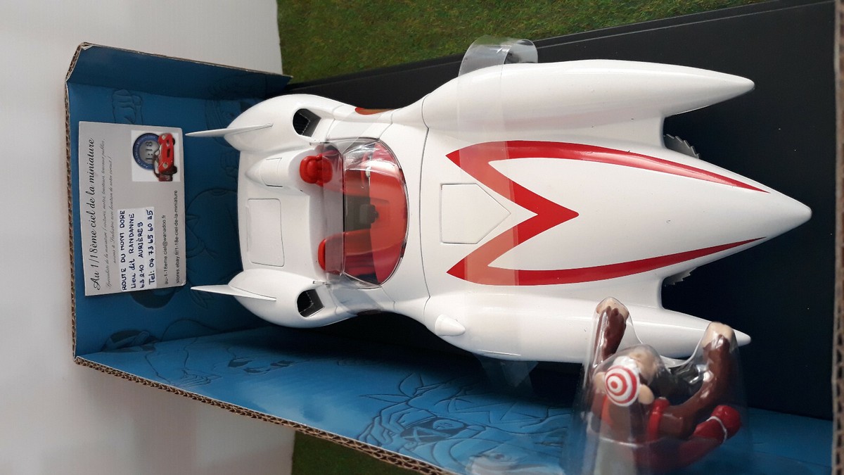 Voiture Miniature Speed Racer Mach 5 - Ertl American Muscle 1/18 - Rare