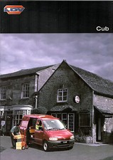 LDV Cub Van 2.3D 1998-1999 UK Market Sales Brochure