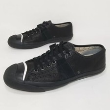 Zapatillas Unisex Converse John Varvatos Jack Purcell M 10/W 11.5 Cuero Negro