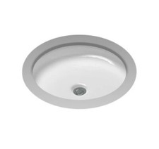 TOTO LT183 01 Curva Undercounter Lavatory Bathroom Sink, Cotton White