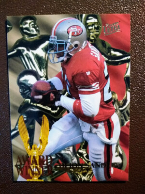 1995 Ultra Football *DEION SANDERS* #5 of 6 *AWARD WINNER* NM San Francisco NFL