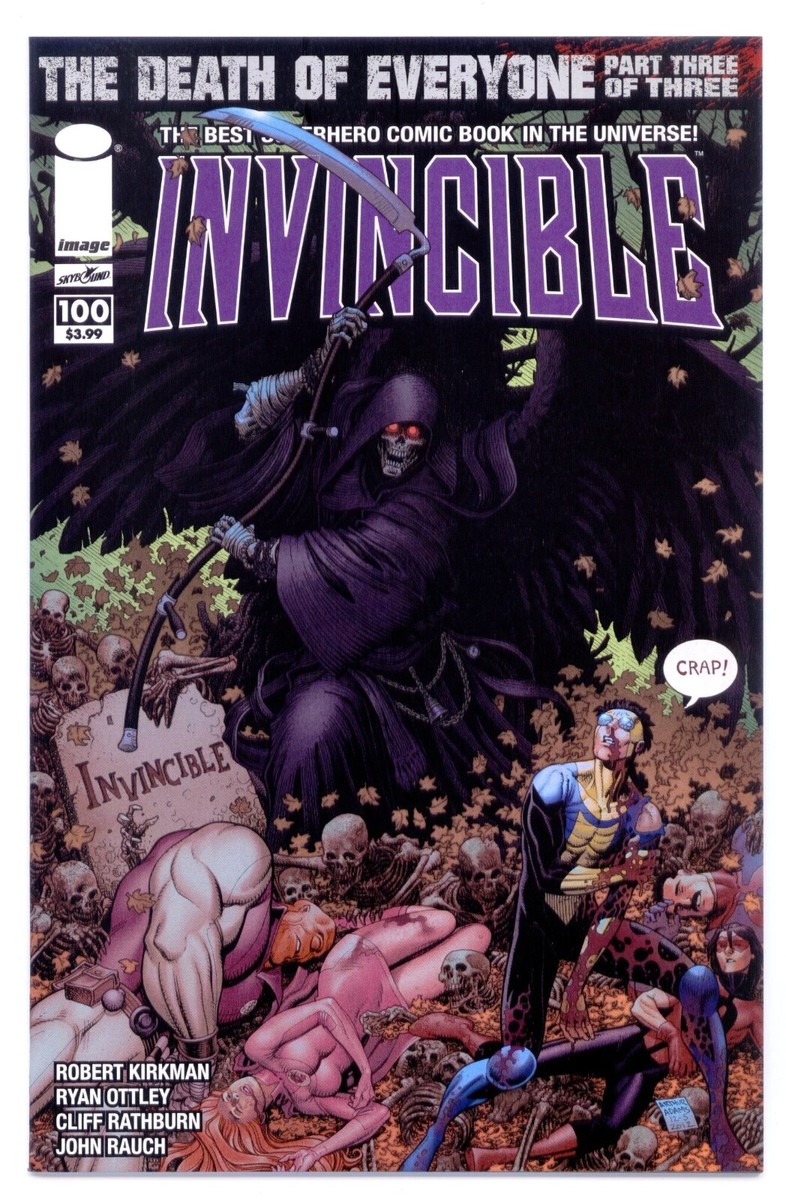 INVINCIBLE #100(1/13)D:DAVID ANDERS(KIRKMAN/OTTLEY)ART ADAMS VAR