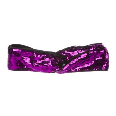 Gucci Purple Sequin Turban Headband | eBay display picture 1