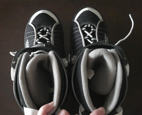 Herren Kryptonic Inline Skates verstellbar Größe 10-11 schwarz-weiß - Bild 15 von 16