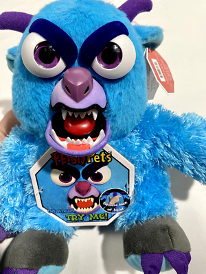 NEW! Feisty Pets 9'' Seth The Slacker Blue Monster Plush Figure 2015