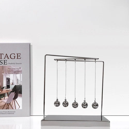 Pendulum Perpetual Motion Machine Ornament Permanent Ball Suspension Maglev, - Picture 1 of 4