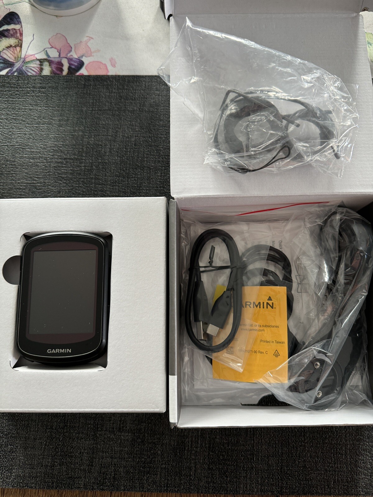 Schutzhülle Mit Glas Für Garmin Edge 540/840 - Fahrradcomputer Schutz Set