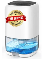 Deshumidificador 35 oz Silencioso con Apagado Automático para 280 ft²