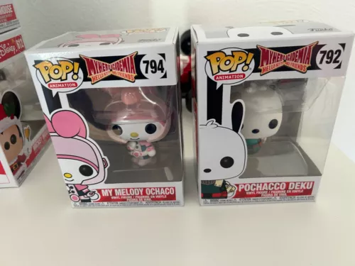 My Hero Academia x Hello Kitty and Friends Funko Pops