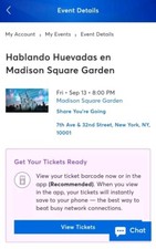 HABLANDO HUEVADAS EN MADISON SQUARE GARDEN