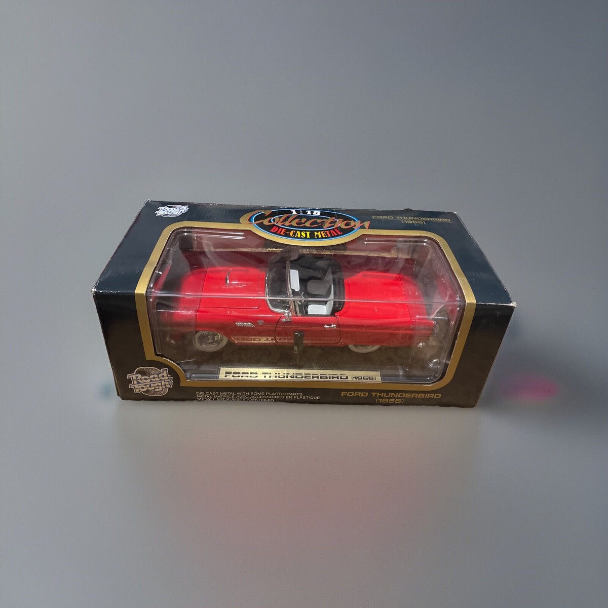 Road Tough 1967 Red VOLKSWAGEN Beetle Die Cast Metal 1 18 for sale