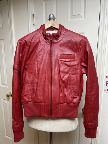 sergio benini leather jacket