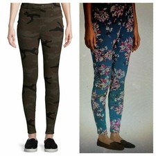 Time and Tru Women's Stretch Knit Full Length Jeggings Size: L 12-14 , XL 16-18