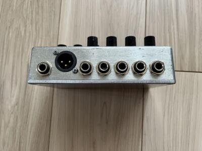 albit A1BP typeⅡ bass preamp Albit A1BP Pro Mark II Hybrid Bass preamp Black Made in