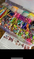 11,900 Rainbow Rubber Bands Refill Kit 28 Colors Making Girls Kids Bracelets