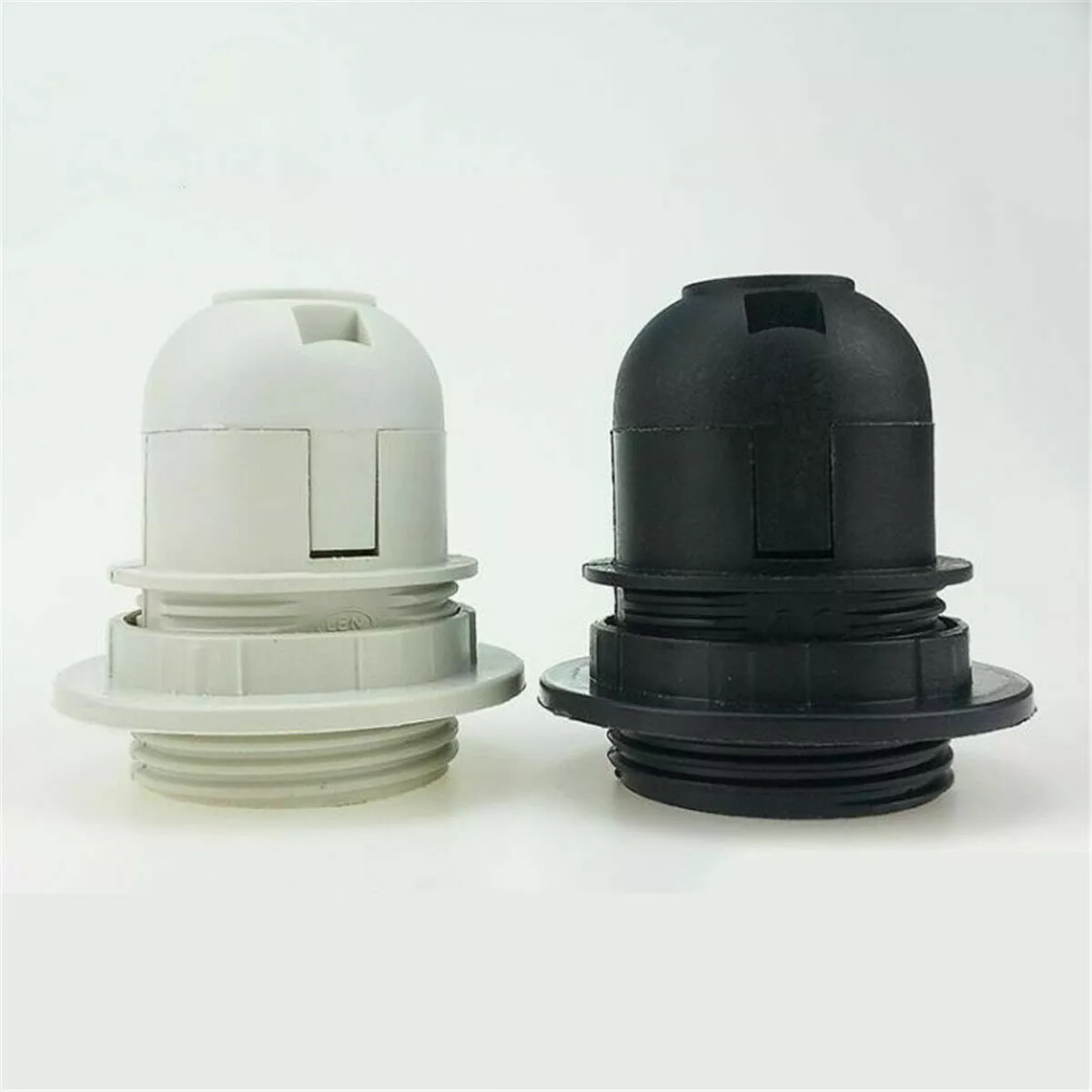 E27 Edison Screw Cap Socket Pendant Ceiling Light Lamp Bulb Holder Lampshade 5pc