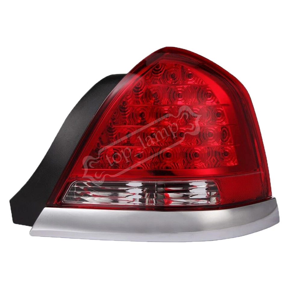 Lámpara Trasera PARA 1998-2011 Ford Victoria Euro Luces Traseras LED con Reflector Cromo Foto 4 de 4