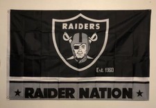 Oakland Raiders Nation 3X5 Ft Outdoor Flag Banner Nfl Football (6193932846403)