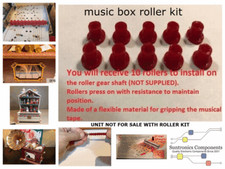  F Mr Christmas Music In Motion or Santa's musical workshop roller part kit