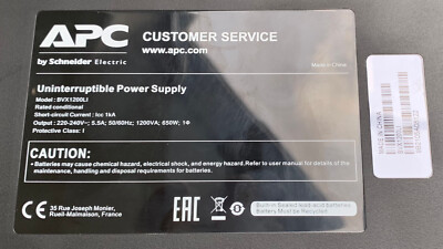 APC Easy UPS, 1200VA, Tower, 230V, 6x IEC C13 Ausgänge, AVR BVX1200LI