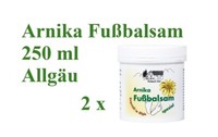 2 X Arnika-Fussbalsam 250Ml - AllgäU