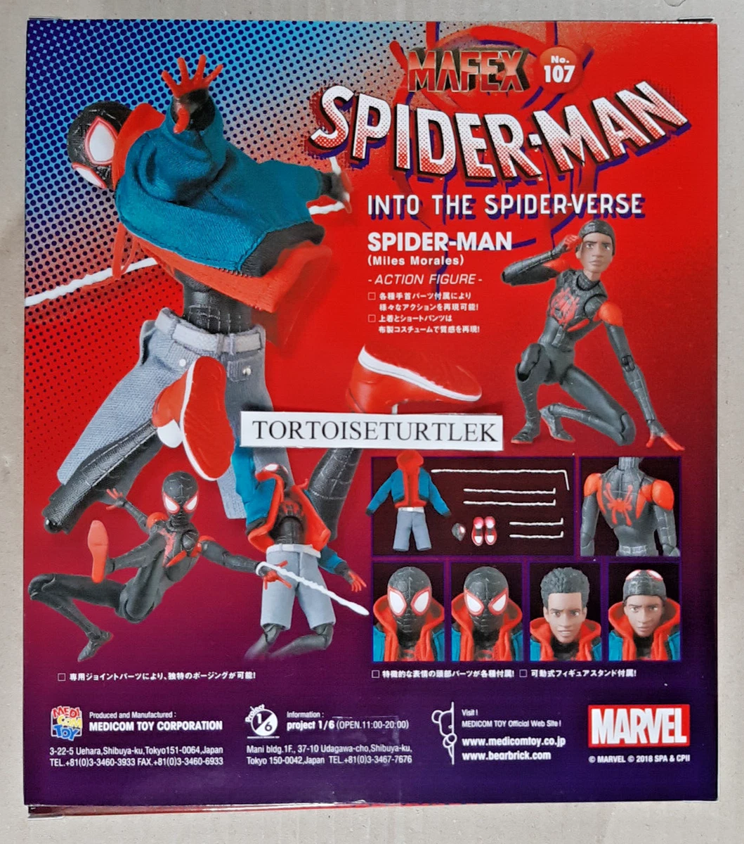 MAFEX No.107 SPIDER-MAN Miles Morales SPIDER-MAN INTO THE SPIDER