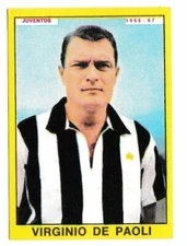Virginio De Paoli - 1966 1967 Panini Footballers Figure Excellent