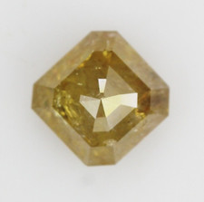 Natural Loose Diamond Emerald Cut Yellow diamond Engagement Ring diamond 0.47 CT