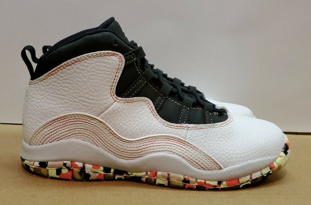 jordan 10 white barely volt black