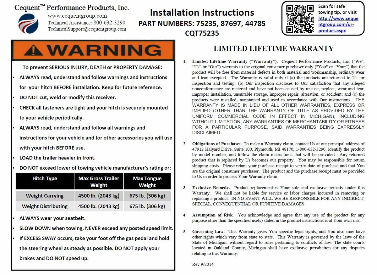 Draw-Tite Complete Trailer Hitch Package For 2006-2012 Toyota RAV4 W/ Wiring & Ball