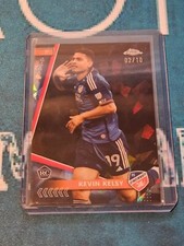 2024 Topps Chrome MLS Soccer Sapphire #106 Kevin Kelsy Black Sapphire 02/10