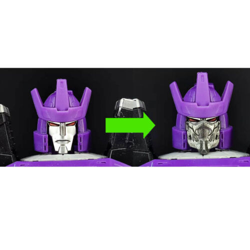 New BDT Studio Upgrade Kit Samurai Mask For Kingdom Galvatron SO COOL - Picture 9 of 10