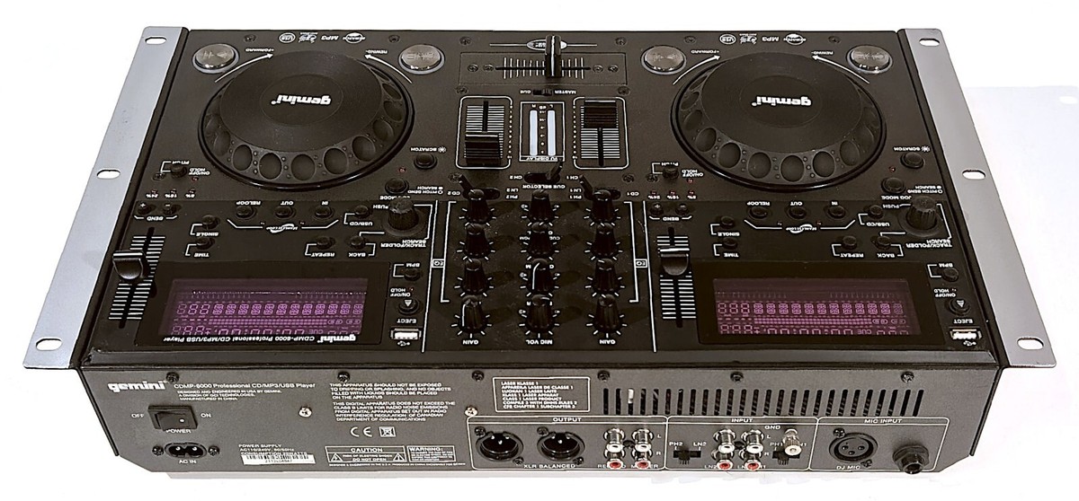 🔥【PRO SERVICED】Gemini CDMP-6000 DJ Dual CD/MP3 Player