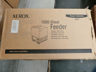 Xerox 1000-Sheet 2-Drawer Feeder Trays Printer Stand Phaser 5500 5550 097S03716