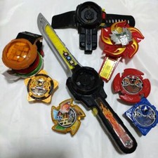 Power Rangers Ninja Steel Ninninger DX Morpher 7p Set Sword Shuriken Stars Japan